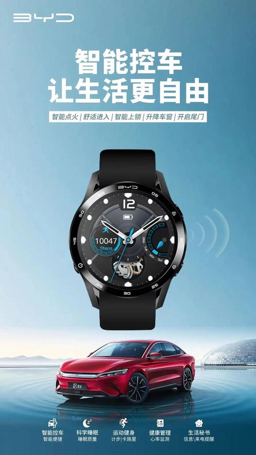比亚迪跨界进军智能手表市场 4月新品即将亮相